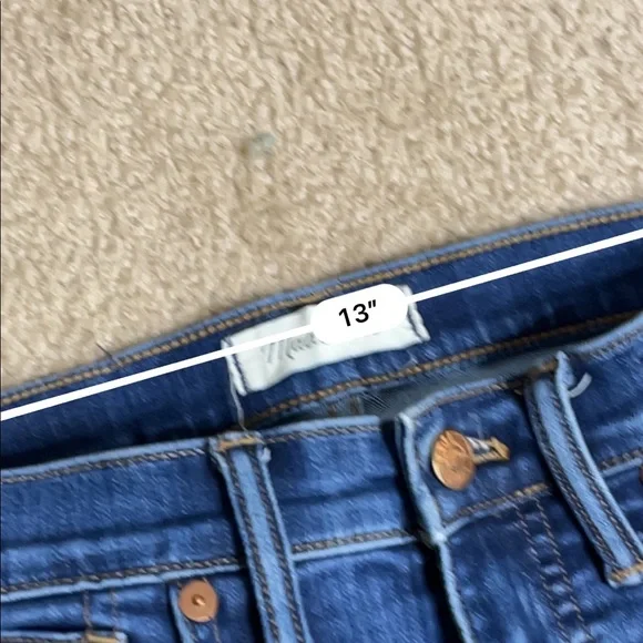 Madewell 10” high rise skinny jeans - Picture 5 of 7